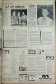Página do jornal Correio do Ceará de junho de 1982