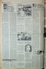 Página do jornal Correio do Ceará de junho de 1982