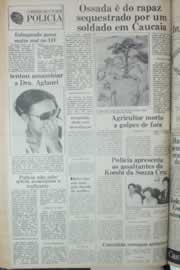 Página do jornal Correio do Ceará de junho de 1982