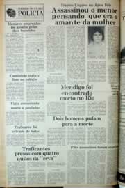 Página do jornal Correio do Ceará de junho de 1982