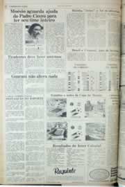 Página do jornal Correio do Ceará de junho de 1982