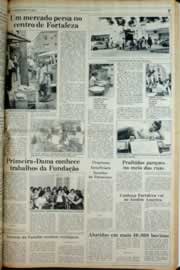 Página do jornal Correio do Ceará de junho de 1982