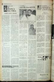 Página do jornal Correio do Ceará de junho de 1982