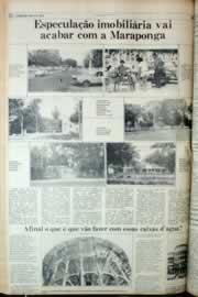 Página do jornal Correio do Ceará de junho de 1982