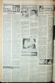Página do jornal Correio do Ceará de junho de 1982