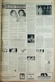 Página do jornal Correio do Ceará de junho de 1982
