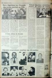 Página do jornal Correio do Ceará de junho de 1982