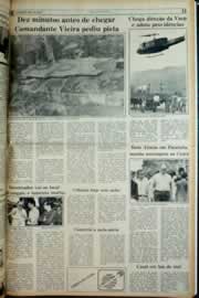 Página do jornal Correio do Ceará de junho de 1982