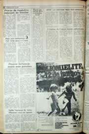 Página do jornal Correio do Ceará de junho de 1982