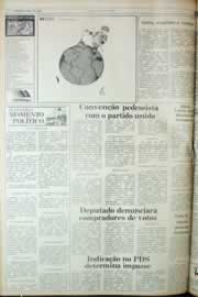 Página do jornal Correio do Ceará de junho de 1982
