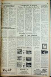 Página do jornal Correio do Ceará de junho de 1982