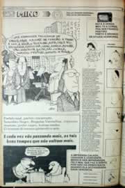 Página do jornal Correio do Ceará de junho de 1982