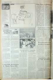 Página do jornal Correio do Ceará de junho de 1982