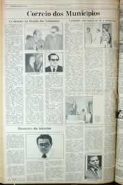 Página do jornal Correio do Ceará de junho de 1982