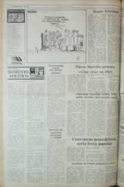 Página do jornal Correio do Ceará de junho de 1982
