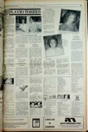 Página do jornal Correio do Ceará de junho de 1982