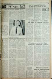 Página do jornal Correio do Ceará de junho de 1982