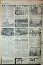 Página do jornal Correio do Ceará de junho de 1982