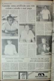 Página do jornal Correio do Ceará de junho de 1982