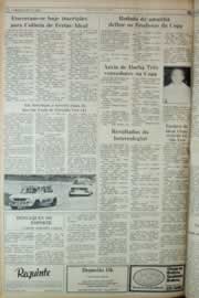 Página do jornal Correio do Ceará de junho de 1982