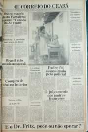 Página do jornal Correio do Ceará de junho de 1982