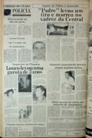 Página do jornal Correio do Ceará de junho de 1982
