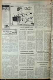 Página do jornal Correio do Ceará de junho de 1982