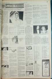 Página do jornal Correio do Ceará de junho de 1982