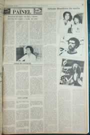 Página do jornal Correio do Ceará de junho de 1982
