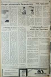 Página do jornal Correio do Ceará de junho de 1982