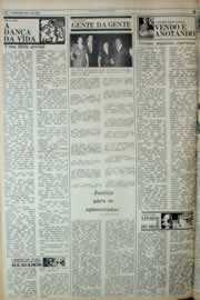 Página do jornal Correio do Ceará de junho de 1982