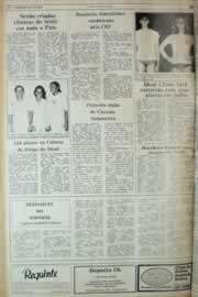 Página do jornal Correio do Ceará de junho de 1982