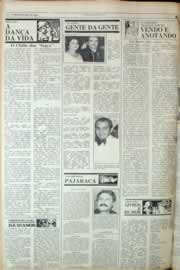 Página do jornal Correio do Ceará de junho de 1982