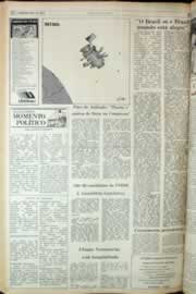 Página do jornal Correio do Ceará de junho de 1982