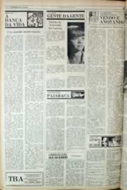 Página do jornal Correio do Ceará de junho de 1982