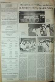 Página do jornal Correio do Ceará de junho de 1982