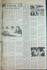 Página do jornal Correio do Ceará de junho de 1982