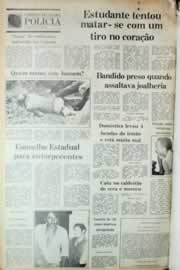 Página do jornal Correio do Ceará de junho de 1982