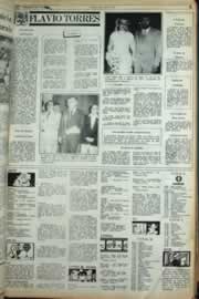 Página do jornal Correio do Ceará de julho de 1982