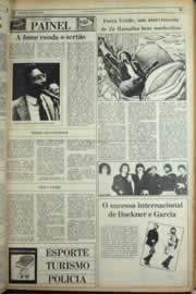 Página do jornal Correio do Ceará de julho de 1982