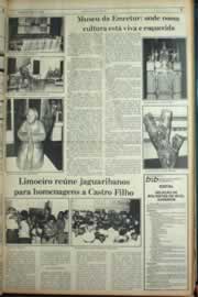 Página do jornal Correio do Ceará de julho de 1982