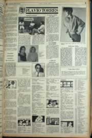 Página do jornal Correio do Ceará de julho de 1982