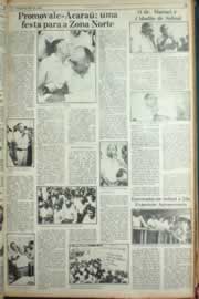 Página do jornal Correio do Ceará de julho de 1982