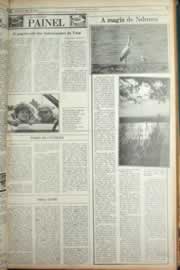 Página do jornal Correio do Ceará de julho de 1982
