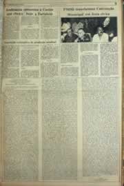 Página do jornal Correio do Ceará de julho de 1982
