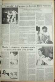 Página do jornal Correio do Ceará de julho de 1982