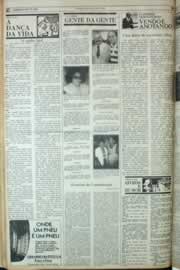 Página do jornal Correio do Ceará de julho de 1982
