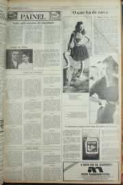 Página do jornal Correio do Ceará de julho de 1982