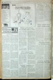 Página do jornal Correio do Ceará de julho de 1982