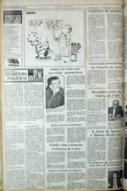 Página do jornal Correio do Ceará de agosto de 1982